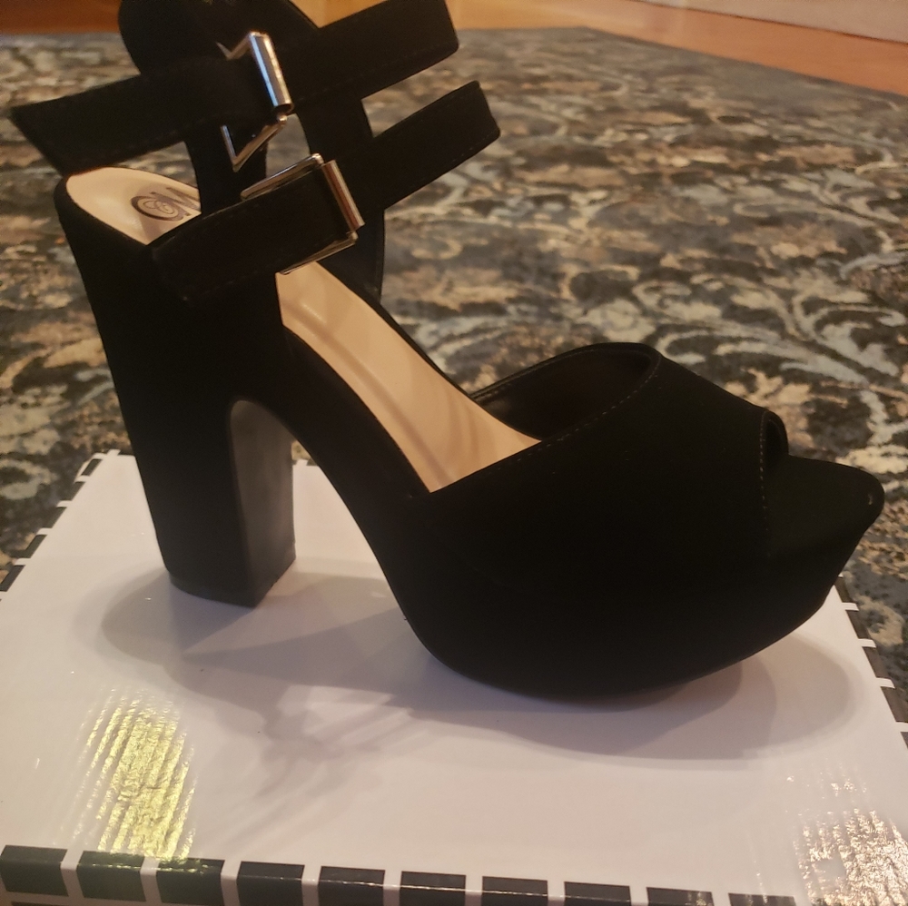 Black heels